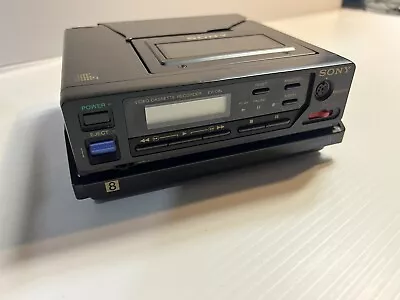 8mm Tape Video Cassette Recorder VCR Sony EV-C8u - Untested • $36.16