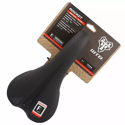 WTB Rocket Medium 142mm Thick Padding Bike Saddle MTB Trail Touring Unisex Seat • $36.50