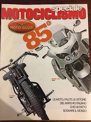 Moto Guzzi 85th Anniversary Motociclismo Special - NEW! • $14.95