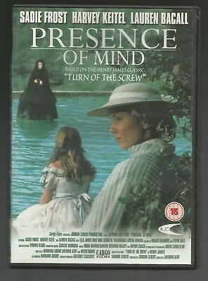 PRESENCE OF MIND - Sadie Frost / Harvey Keitel / Lauren Bacall - UK DVD • £4.99
