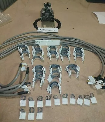 5x Omron GCN1-100 Cable + 39 Connectors + 13 Loopback Plugs =SEE PIC==USED= • $95