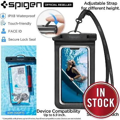 $22.99 • Buy Universal IPhone Galaxy Underwater Waterproof Phone Case SPIGEN Pouch Dry Bag