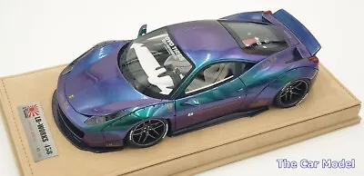 Ferrari 458 Liberty Walk Chameleon - Limited 50 Pcs W/ Case LB 1/18 - No MR BBR • $579.95