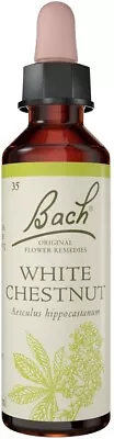 Bach Original Flower Remedies White Chestnut 20ml • $43.21