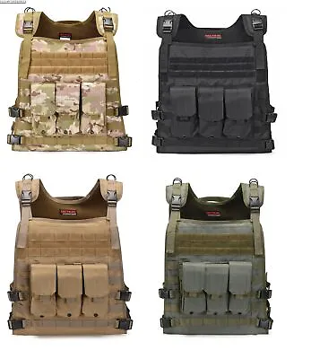 Tactical Scorpion Gear Body Armor Plates Wildcat Carrier Vest - Color Choice • $49.95