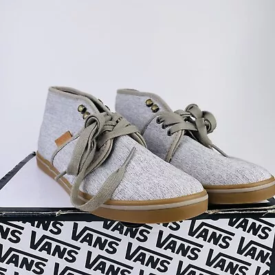 Vans Camryn Mid Top Chukka Heather Moonrock Gum Shoes VN0KWG6UM Women’s Size 7.5 • $39.99