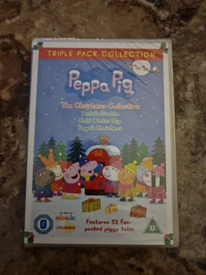 £2.35 • Buy Peppa Pig Triple - The Christmas Collection 3 Disc (Vol 7,9 & 13) (DVD) NEW