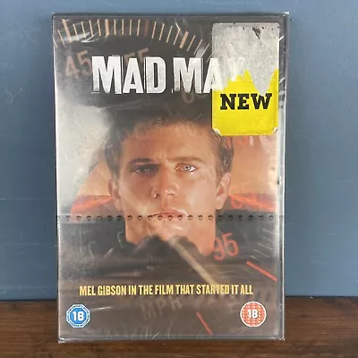 Mad Max DVD (18) New Sealed Region 2 Mel Gibson Warner Bros • £3.99