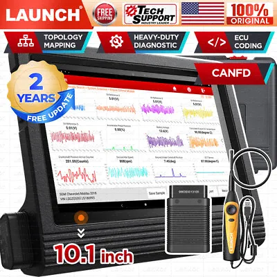 2024 LAUNCH X431 V+ PRO3S Elite Car OBD2 Scanner Diagnostic Tool Key Coding TPMS • $969