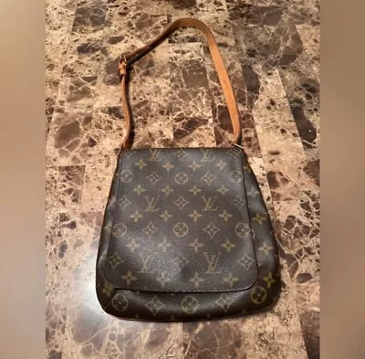 Louis Vuitton Musette Salsa Shoulder Bag Monogram Canvas PM Brown • $375