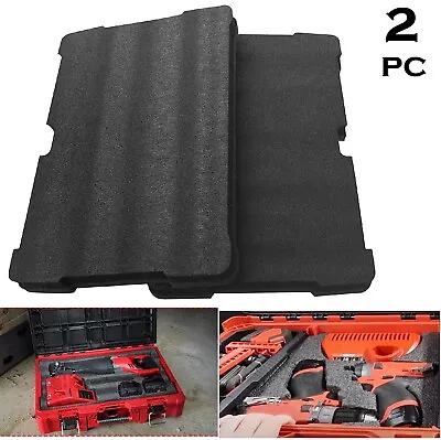 Milwaukee Tool Box Packout Foam Custom Tool Drawer Inserts Storage Protection • $54.99