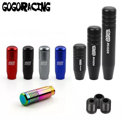 Universal Aluminum Mugen Car Gear Stick Shift Knob Manual MT Racing JDM Shifter • $9.99