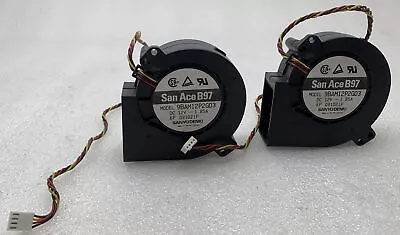 Lot Of 2 San Ace B97 Server Fan W/Molex KK Connector Model 9BAM12P2G03 12V 1.85A • $34.99