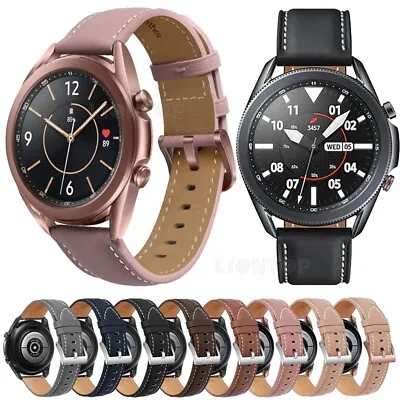 Genuine Leather Band For Samsung Galaxy Watch 3 45mm 41mm 46mm 42mm Sports Strap • $13.93