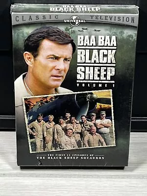 Baa Baa Black Sheep - Volume 1 - 10 Episodes - Original Pilot (DVD 2005) Sealed • $14.99