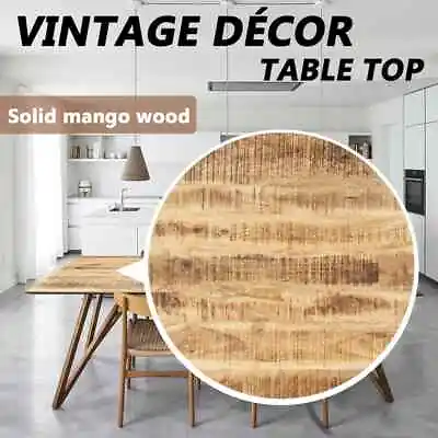 $84.99 • Buy  Solid Wood Mango Table Top Replacement Table Top Multi Sizes/Models VidaXL