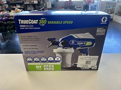 Graco TrueCoat 360 Variable Speed Handheld Airless Paint Sprayer 26D283 New  • $199.99