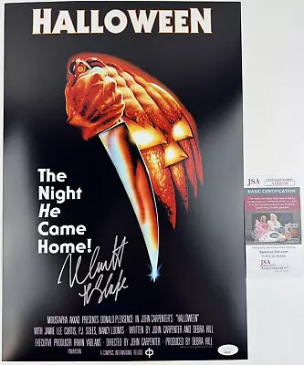 NICK CASTLE Signed 12x18 Poster HALLOWEEN 1978 The Shape Michael Myers JSA • $109.99
