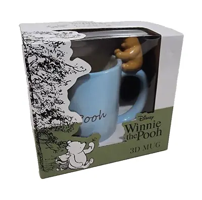 Disney Classics Winnie The Pooh Ceramic 3d Moulded Coffee Mug Gift Boxed • $14.95