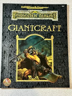 Dungeons&Dragons Forgotten Realms GIANTCRAFT 1995 • $25