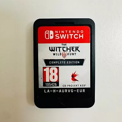 The Witcher 3 III Wild Hunt - Nintendo Switch Cartridge - Free Tracked Post! • $55