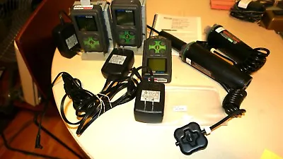 3x MSA 10047226 Solaris Toxic Gas Detectors + 2x 10046528 Pump Probes + Chargers • $160