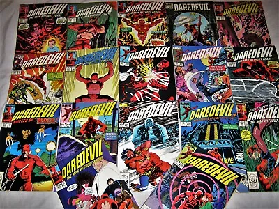 DAREDEVIL BUNDLE Vintage Marvel Comics 1980's MCU Defenders Elektra Job Lot X 17 • £24.50