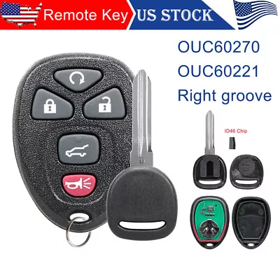 Remote Start Keyless Entry Key Fob Clicker Control Alarm For OUC60270 + B111 Key • $10.89