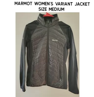 Women's Marmot Variant Polartec Insulated Layer Jacket Black Size M • $35