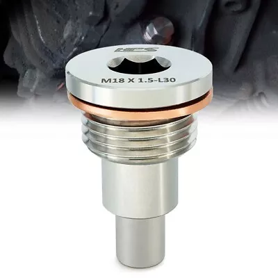 HPS Stainless Steel Magnetic Differential Oil Drain Plug+Washer MDP-M18x150-L30 • $22.80
