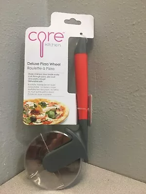 Core Kitchen AC18148 Gray/Red Nylon/Stainless Steel Pizza Wheel • $7.72