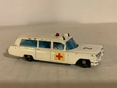 Matchbox #54  Cadillac Ambulance  White   Close To 1/87 • $8.99