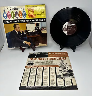 ED SULLIVAN'S STEREO LIBRARY West Side Story LP Vintage Music • $5.59