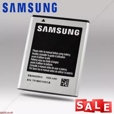 Samsung EB484659VU Battery For Galaxy W I8150 S5820 S8600 S5690 1500mAh • £3.95