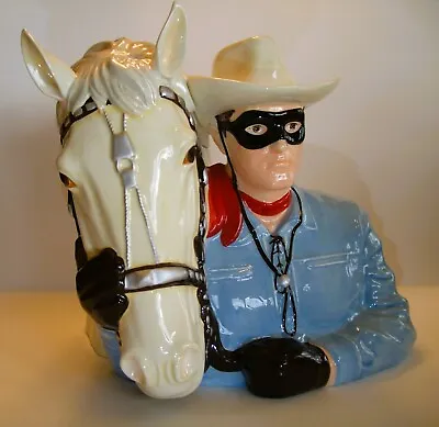 Vandor Cookie Jar 2003 The Lone Ranger Premier Limited Edition #1845 Of 4800 COA • $345