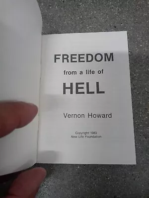 Freedom From A Life In Hell - Vernon Howard - NEW/RARE • $49.99