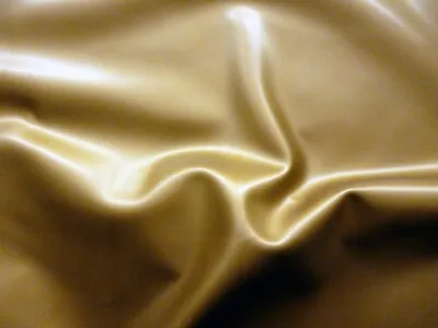 Latex Rubber 0.65mm Thick 92cm Wide Pearlsheen Antique Gold Seconds • £24.70