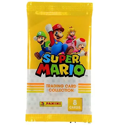 ⭐ Panini Super Mario Bros Trading Cards (8 Pack) - New/Sealed • $11.99