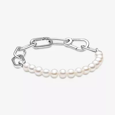 PANDORA Me Links Freshwater Cultured Pearl Bracelet • £40