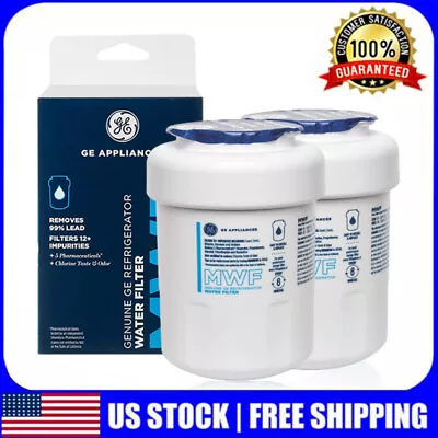 2 Pack GE MWF 46-9991 GWF SmartWater MWFP GWF Refrigerator Water Filter NEW • $19.98