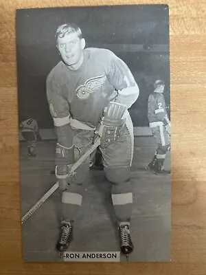 JD McCarthy Postcard Ron Anderson Detroit Red Wings ExMt • $5