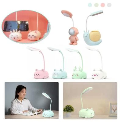$8.39 • Buy Mini Cat USB Lamp Adjustable Rechargeable LED Table Cartoon XMAS Night Lamp V6T5