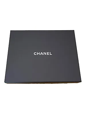 Chanel Empty Necklace Gift Box 10”x8”x1.25” Display Storage Velvet Insert Set • £56.40