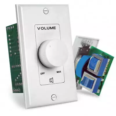 PVC1 - In-Wall / Wall Plate Rotary Volume Control - Wall Mount Audio • $26.75