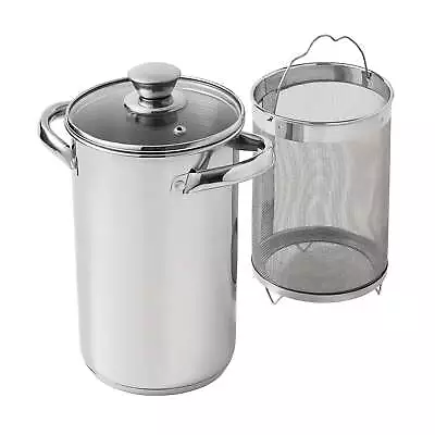 Stainless Steel 3.5-Quart Vegetable Steamer Pot • $16.04