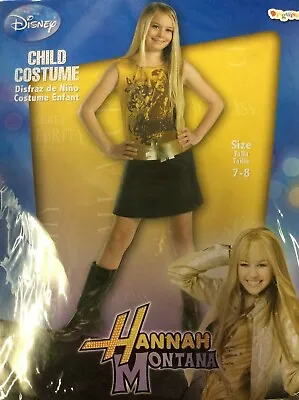 Disney HANNAH MONTANA  Child Halloween Costume  Size 4-6 • $9.95