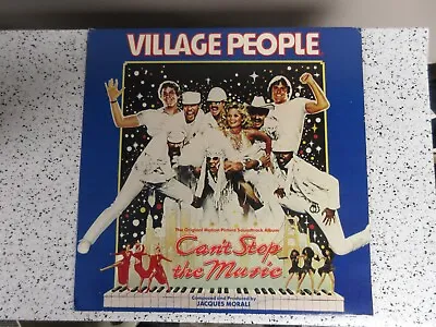VILLAGE PEOPLE Cant Stop The Music 1980 LP Vinyl Record Album DISCO SOUNDTRACK • $19.99