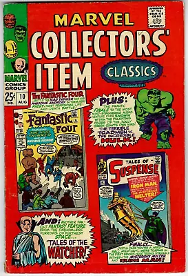 Marvel Collectors' Item Classics # 10  (5.5)  8/67 ) Double-Sized 25c Silver-Age • $5