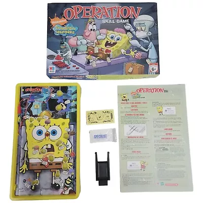 SpongeBob SquarePants Operation Complete Game - Hasbro 2007 WORKS**** • $25