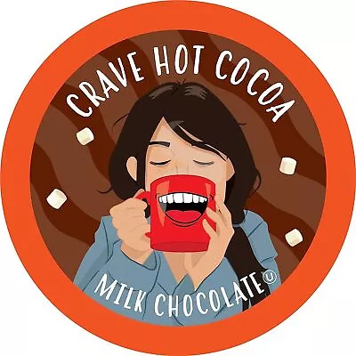 Crave Beverages Hot Chocolate Pods For K-Cup Brewers Milk Chocolate 40 Count • $19.99